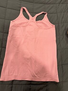 lululemon athletica Mauve Ribbed Racerback Tank